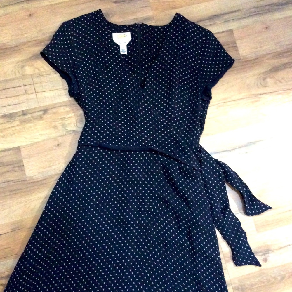 Talbots Pure Silk Wrap V-neck  Dress